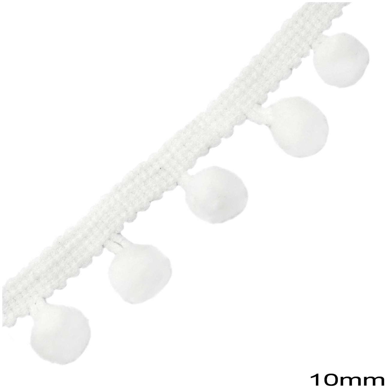 Pom Pon 10mm by meter 227100910